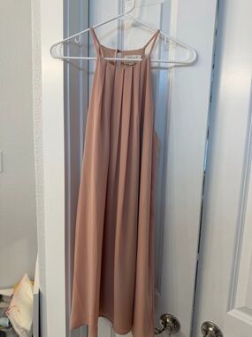 Everly for Francesca’s Blush Dress